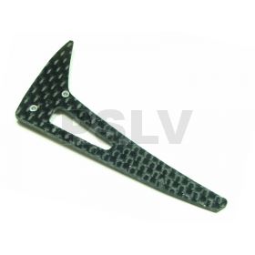 LX0309  Lynx Heli Innovations BLADE 130 X Carbon Fiber 3D Vertical Fin  